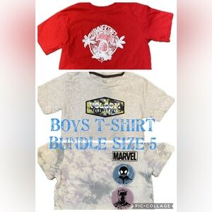Boys size 4 T-shirt bundle (3 shirts)